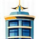Icon representing an airport